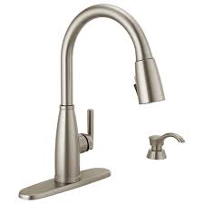 If the faucet is leaking. Delta Varos Pulldown Kitchen Faucet