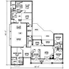 Southern Style House Plan 4 Beds 3