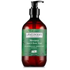 antipodes nirvana hand body wash