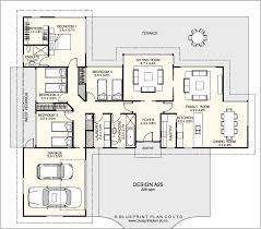 T Shaped House Plan Garage House