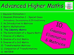 Advanced Higher Maths Lessons