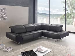 contemporary corner sofa in black