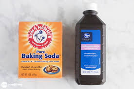 baking soda and hydrogen peroxide for