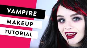 gothic vire halloween makeup feat