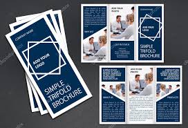 Simple Tri Fold Brochure Design Simple Tri Fold Brochure