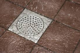 install shower drain in concrete floor