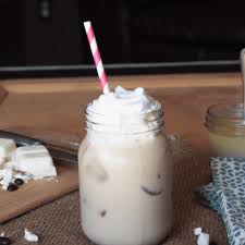 the easiest iced white chocolate mocha