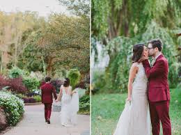 fall wedding at brookside gardens
