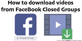 Insert a video url, hit download, and get video in high quality on any device in seconds. How To Download Facebook Videos From Closed Group Pages