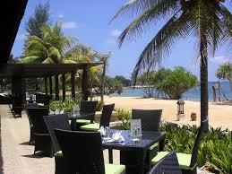 Hotel nei pressi di tanjung jara beach. View From Nelayan Restaurant Tanjong Jara Resort Mapio Net