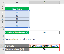 relative standard deviation formula