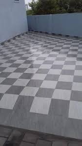 ceramic white or light brown tiles