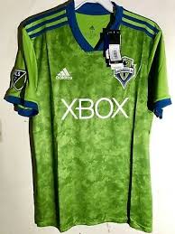 Adidas Youth Mls Jersey Seattle Sounders Team Green Sz S
