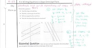 In this lesson, we review the definition of a system of equations and their solutions. Graphing Linear Equations By Slope Intercept Worksheet Answers Gina Wilson Tessshebaylo