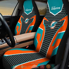 Miami Dolphins Nfl Logo Car Seat Covers