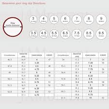 Ring Size Chart How To Measure Your Ring Size At Home Ring Size Guide Ring Size Chart For Women Ring Size In Inches