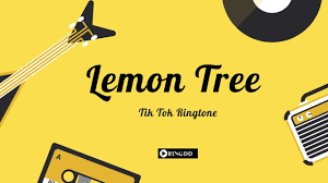 lemon tree tiktok ringtone you