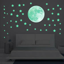 home décor 39 pack glow in the dark 3d