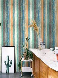 L Stick Wood Plank Wallpaper Tan