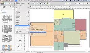 create a visio floor plan conceptdraw