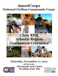 Americorps Nccc Atlantic Region Class 17 Graduation Program By