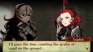 Fire Emblem Fates - Female Avatar (My Unit) & Sophie Support Conversations  - YouTube