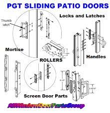 Patio Door Parts Sliding Glass