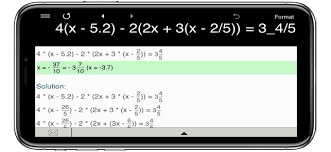 Equation Solver 4in1 On The App