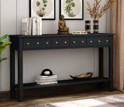 ciaro solid wood console table