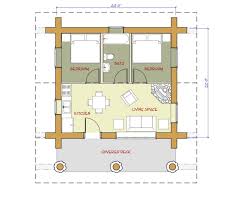 Log Cabin Plans Under 1500 Sf Home