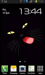 Black Cat Live Wallpaper For Android