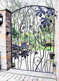 Iron Garden Gates Garden Gate Design