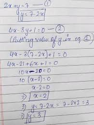 Maths Pair Of Linear Equations