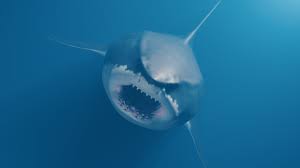 megalodon shark thrashed an ancient