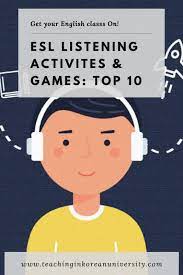 esl listening games activities for