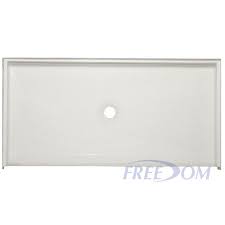 Build to the highest standards in rv industry. 62 X 32 Freedom Ada Code Compliant Shower Pan Center Drain