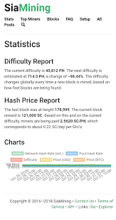 One More Block Before The Hard Fork Siacoin