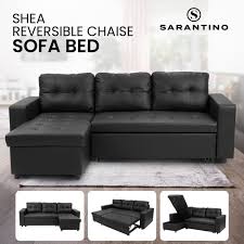 Shea Modern Pull Out Sofa Bed With