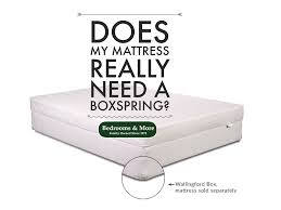 boxspring or a mattress only