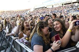 Imagine That Capacity Crowd Takes In First Stadium Concert