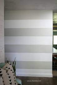 Striped Accent Wall Striped Accent Walls