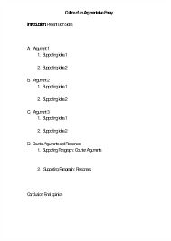 outline of argumentative essay sample   Google Search   My class     Sample Outlines  Sample Argumentative Research Paper Outline