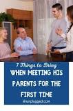 What to bring to meet the parents?