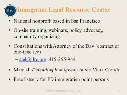 Defending Immigrants Immigration Consequences Of Criminal