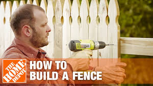 The gate was starting to drag, so this clip adds.6 inches worth of height. How To Build A Fence The Home Depot Youtube