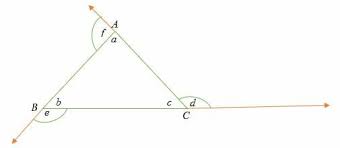 exterior angle theorem explanation
