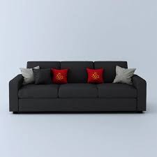 Stylish 3 Seater Sofa In Grey Color