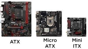 micro atx vs mini itx vs atx