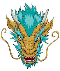 Chinese Dragon Face Stock Illustrations 724 Chinese Dragon