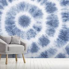 Wall Mural Blue And White S Wall Mural Wallsauce